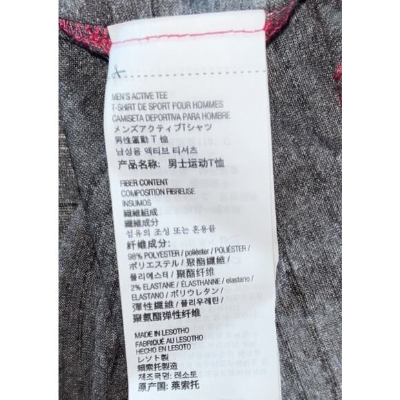 NWT Kirkland Signature Men's Medium Gray Active T-Shirt Top - Picture 4 of 4